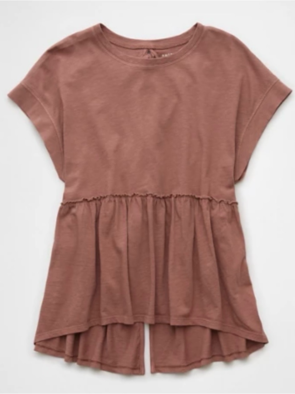 American Eagle - Women's SunChaser Knit Babydoll Swing Top & Matching Pants